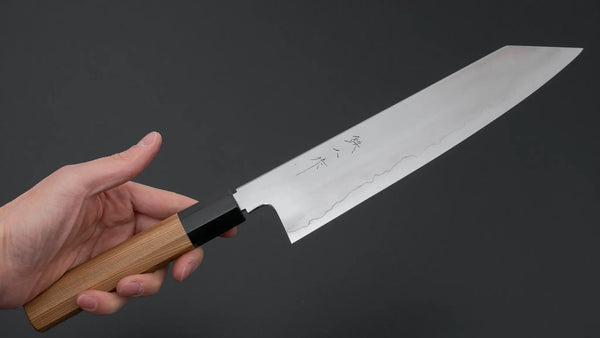 Tetsujin Silver #3 Ukiba Kiritsuke Gyuto 240mm Yakusugi Cedar Handle Product vendor