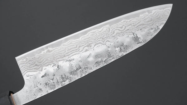 Hitohira Futana Swedish Stainless Nashiji Damascus Santoku 170mm Walnut Handle Product vendor