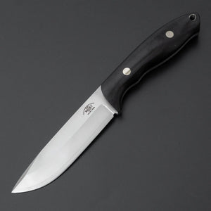 MOKI Berg Fixed Blade Linen Micarta Handle Product vendor