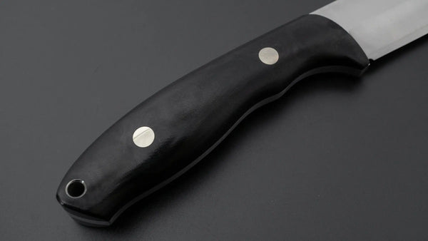 MOKI Berg Fixed Blade Linen Micarta Handle Product vendor