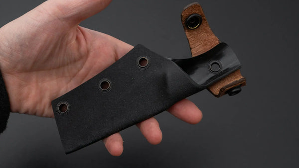 Seino AUS8 Fishing Utility Fixed Blade Linen Micarta Handle (#003) Product vendor