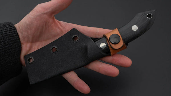Seino AUS8 Fishing Utility Fixed Blade Linen Micarta Handle (#003) Product vendor