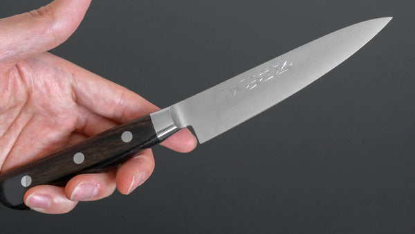 Hitohira Imojiya ST SG2 Petty 120mm Brown Pakka Handle Product vendor