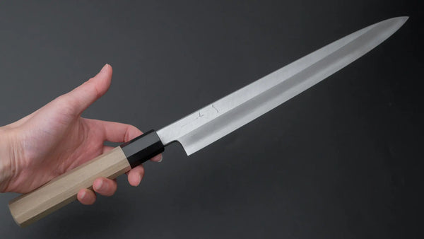 Hitohira Kikuchiyo Rikichi Silver #3 Yanagiba 270mm Ho Wood Handle (Saya) Product vendor