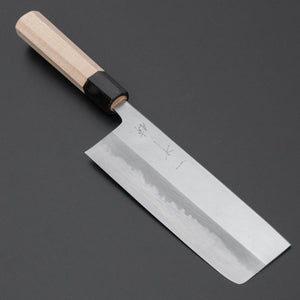 Hitohira Tanaka Ren White #2 Nakiri 180mm Ho Wood Handle Product vendor