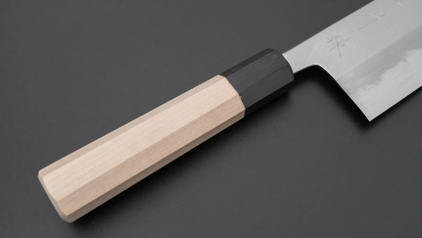 Hitohira Tanaka Ren White #2 Nakiri 180mm Ho Wood Handle Product vendor