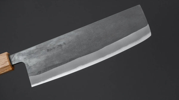 Hitohira TD Blue #2 Stainless Clad Kurouchi Nakiri 165mm Wenge Handle Product vendor