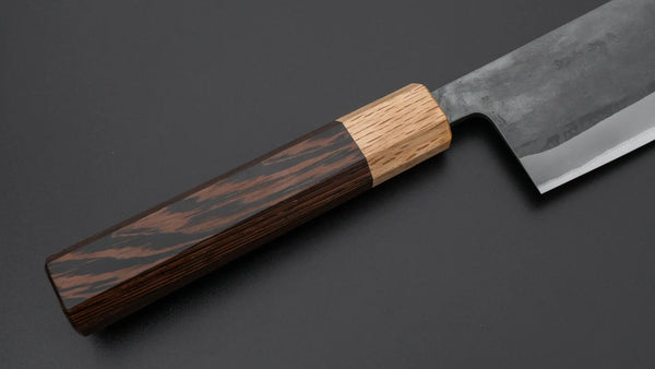 Hitohira TD Blue #2 Stainless Clad Kurouchi Nakiri 165mm Wenge Handle Product vendor