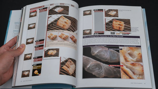 The Japanese Culinary Academy YAKIBA, Grilling Techniques: Shio-yaki, Furishio-yaki,Yuan-yaki, Tare-yaki, and Yakitori (English) Product vendor
