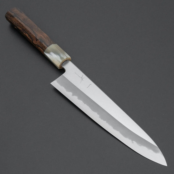 Hitohira Tanaka Kyuzo Blue #1 Migaki Gyuto 210mm Taihei Makassar Ebony Handle Product vendor