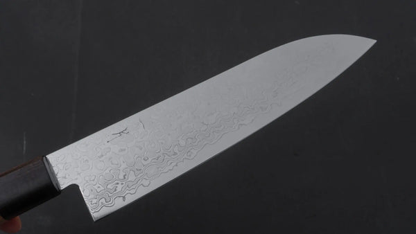 Hitohira HG Damascus Santoku 185mm Cherry Wood Handle Product vendor