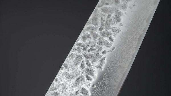 Hitohira Futana Stainless Tsuchime Damascus Sujihiki 270mm Cherry Wood Handle Product vendor