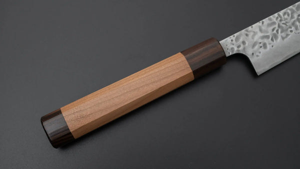 Hitohira Futana Stainless Tsuchime Damascus Sujihiki 270mm Cherry Wood Handle Product vendor