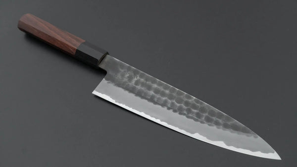 Hitohira Hinode Tsuchime White #2 Stainless Clad Gyuto 210mm Taihei Wood Handle Product vendor