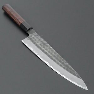 Hitohira Hinode Tsuchime White #2 Stainless Clad Gyuto 240mm Taihei Wood Handle Product vendor