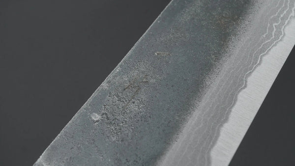 Hitohira Echizen NB White #2 Kurouchi Damascus Santoku 170mm Walnut Handle (Ziricote Ferrule) Product vendor