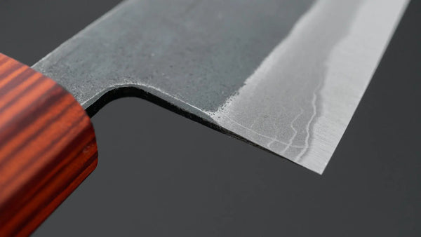 Hitohira Echizen NB White #2 Kurouchi Damascus Santoku 170mm Walnut Handle (Rengas Ferrule) Product vendor