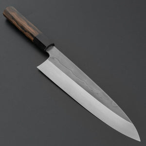 Hitohira Togashi White #1 Sanbonsugi Mizu Honyaki Gyuto 240mm Ziricote Handle (#122/ Saya) Product vendor