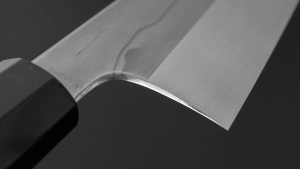 Hitohira Togashi White #1 Sanbonsugi Mizu Honyaki Gyuto 240mm Ziricote Handle (#122/ Saya) Product vendor