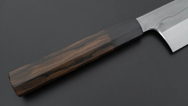 Hitohira Togashi White #1 Sanbonsugi Mizu Honyaki Gyuto 240mm Ziricote Handle (#122/ Saya) Product vendor