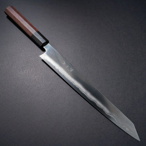 Tetsujin Silver #3 Ukiba Kiritsuke Sujihiki 270mm Taihei Tagayasan Handle Product vendor