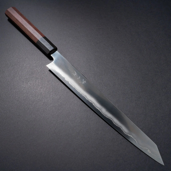 Tetsujin Silver #3 Ukiba Kiritsuke Sujihiki 270mm Taihei Tagayasan Handle Product vendor