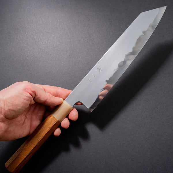 Tetsujin Blue #2 Kasumi Kiritsuke Gyuto 240 Riisgaard Teak Handle Product vendor