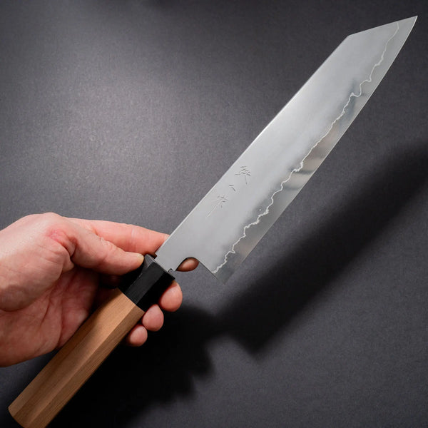 Tetsujin Silver #3 Kasumi Kiritsuke Gyuto 240mm Yakusugi Cedar Handle Product vendor