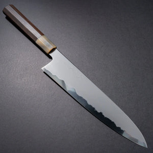 Tetsujin Blue #2 Kasumi Gyuto 240mm Taihei Makassar Ebony Handle Product vendor