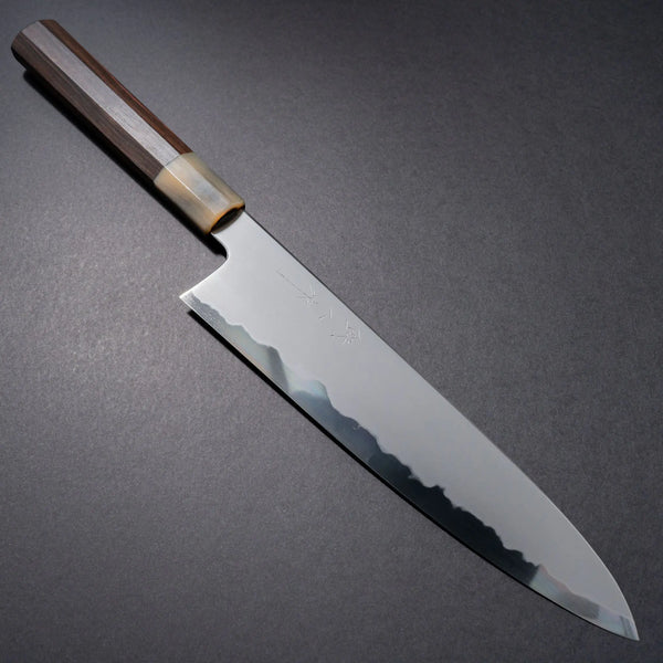 Tetsujin Blue #2 Kasumi Gyuto 240mm Taihei Makassar Ebony Handle Product vendor