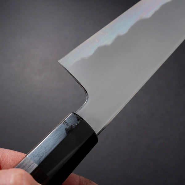 Tetsujin Blue #2 Kasumi Gyuto 240mm Taihei Makassar Ebony Handle Product vendor