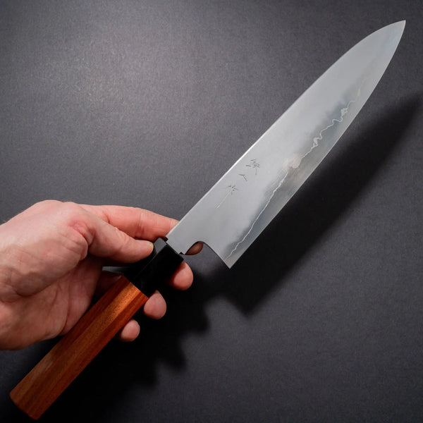 Tetsujin Silver #3 Kasumi Gyuto 240mm Taihei Quince Handle Product vendor