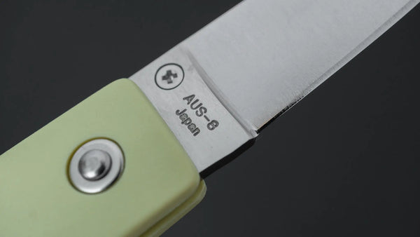 MOKI Coupe Folding Knife Grilon Handle (Cream Green) Product vendor
