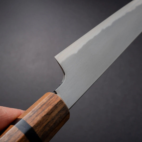 Tetsujin Blue #2 Kasumi Kiritsuke Sujihiki 210mm Riisgaard Ebony Handle Product vendor
