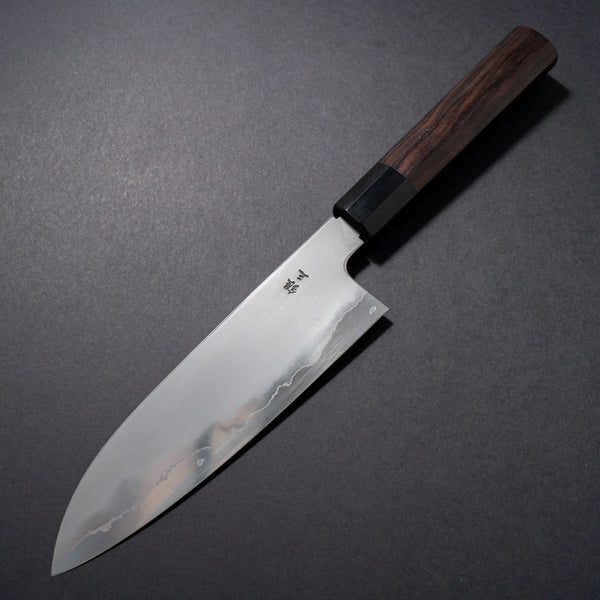 Tetsujin Silver #3 Kasumi Santoku 180mm Taihei Makassar Ebony Handle Product vendor