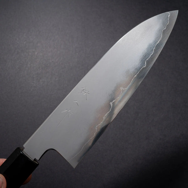 Tetsujin Silver #3 Kasumi Santoku 180mm Taihei Makassar Ebony Handle Product vendor