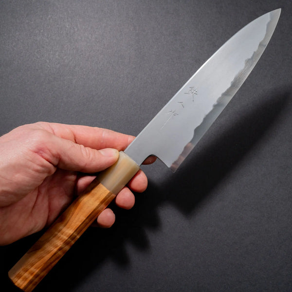 Tetsujin Blue #2 Kasumi Gyuto 180mm Riisgaard Ceder Handle Product vendor