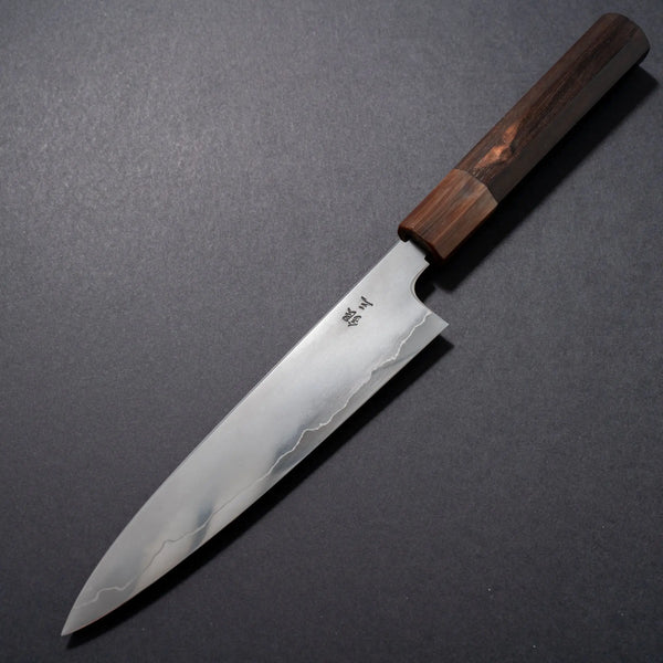 Tetsujin Silver #3 Kasumi Petty 165mm Taihei Makassar Ebony Handle Product vendor