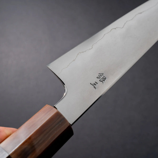 Tetsujin Silver #3 Kasumi Petty 165mm Taihei Makassar Ebony Handle Product vendor