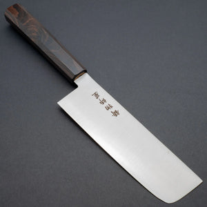 Hitohira Imojiya TH Stainless Nakiri 160mm Ebony Handle (Wa) Product vendor