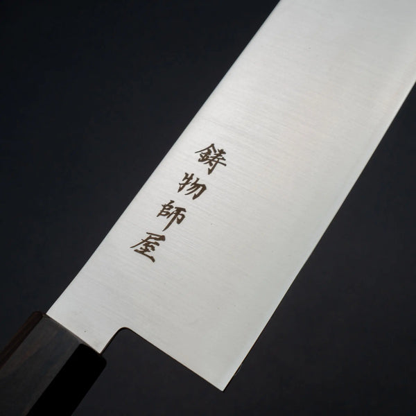 Hitohira Imojiya TH Stainless Nakiri 160mm Ebony Handle (Wa) Product vendor