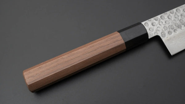 Hitohira HG Tsuchime Damascus Gyuto 240mm Walnut Handle Product vendor