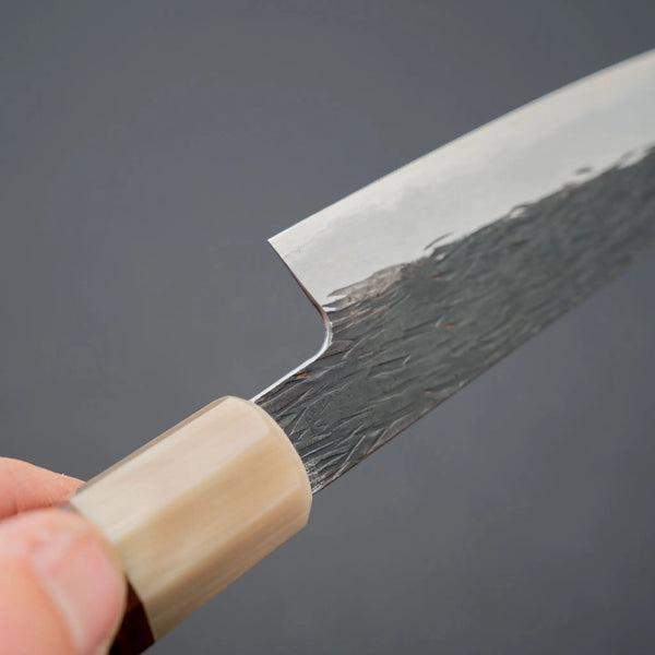 Isamitsu White #1 Stainless Clad Kurouchi Paring 90mm Riisgaard Handle Product vendor