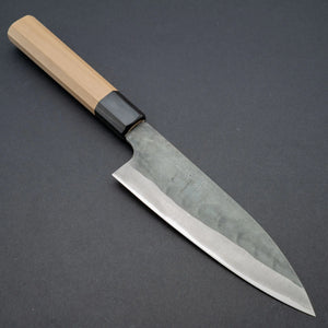 Hitohira Hizen Kurouchi Blue #1 Stainless Clad Gyuto 155mm Ho Wood Handle Product vendor
