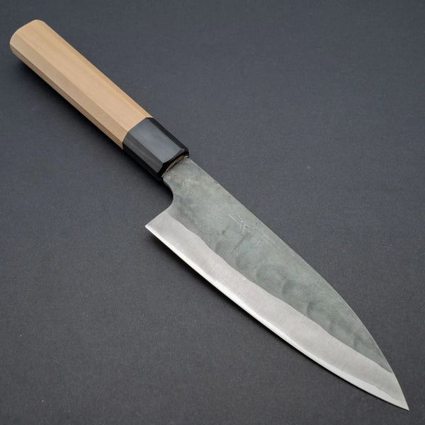 Hitohira Hizen Kurouchi Blue #1 Stainless Clad Gyuto 155mm Ho Wood Handle Product vendor