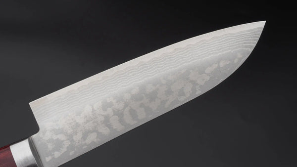 Hitohira NM V10 Damascus Santoku 130mm Pakka Handle Product vendor