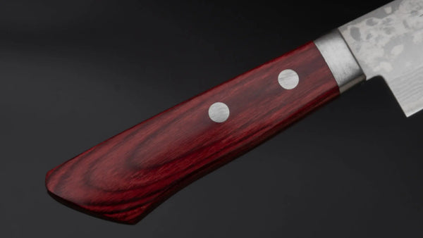 Hitohira NM V10 Damascus Santoku 130mm Pakka Handle Product vendor