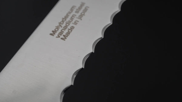 Hitohira Hiragana Bread Knife 360mm Pakka Handle Product vendor