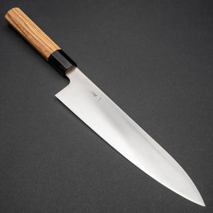 Hitohira FJ VG-10 Gyuto 240mm Taihei Zebra Wood Octagonal Handle Product vendor