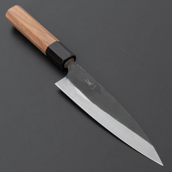 Hitohira Hizen Kurouchi Blue #1 Ajikiri 145mm Walnut Handle Product vendor